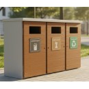 Eco Triple Recycler Bin
